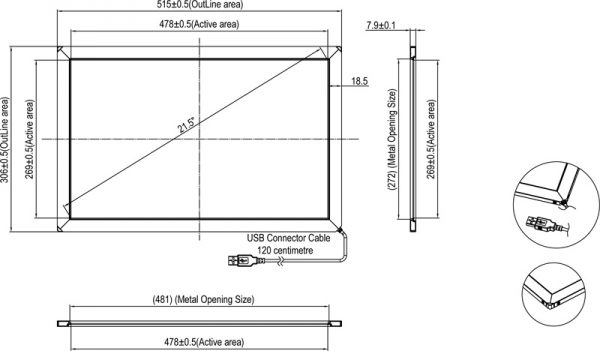 Panel-Tactil-IR-de-21.5″-Multi-Touch-diagrama